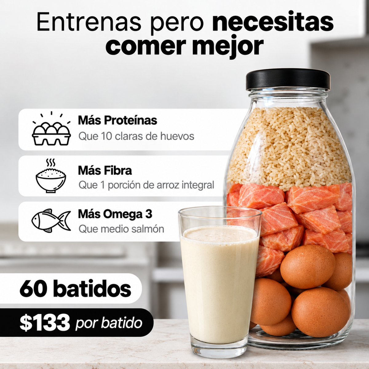 Master Fit 3 en 1 - 3kg