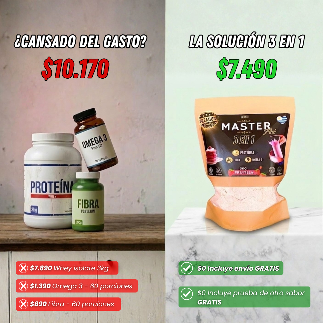 Master Fit 3 en 1 - 3kg