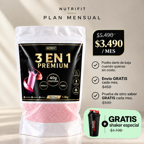 Plan 30 batidos/Mes