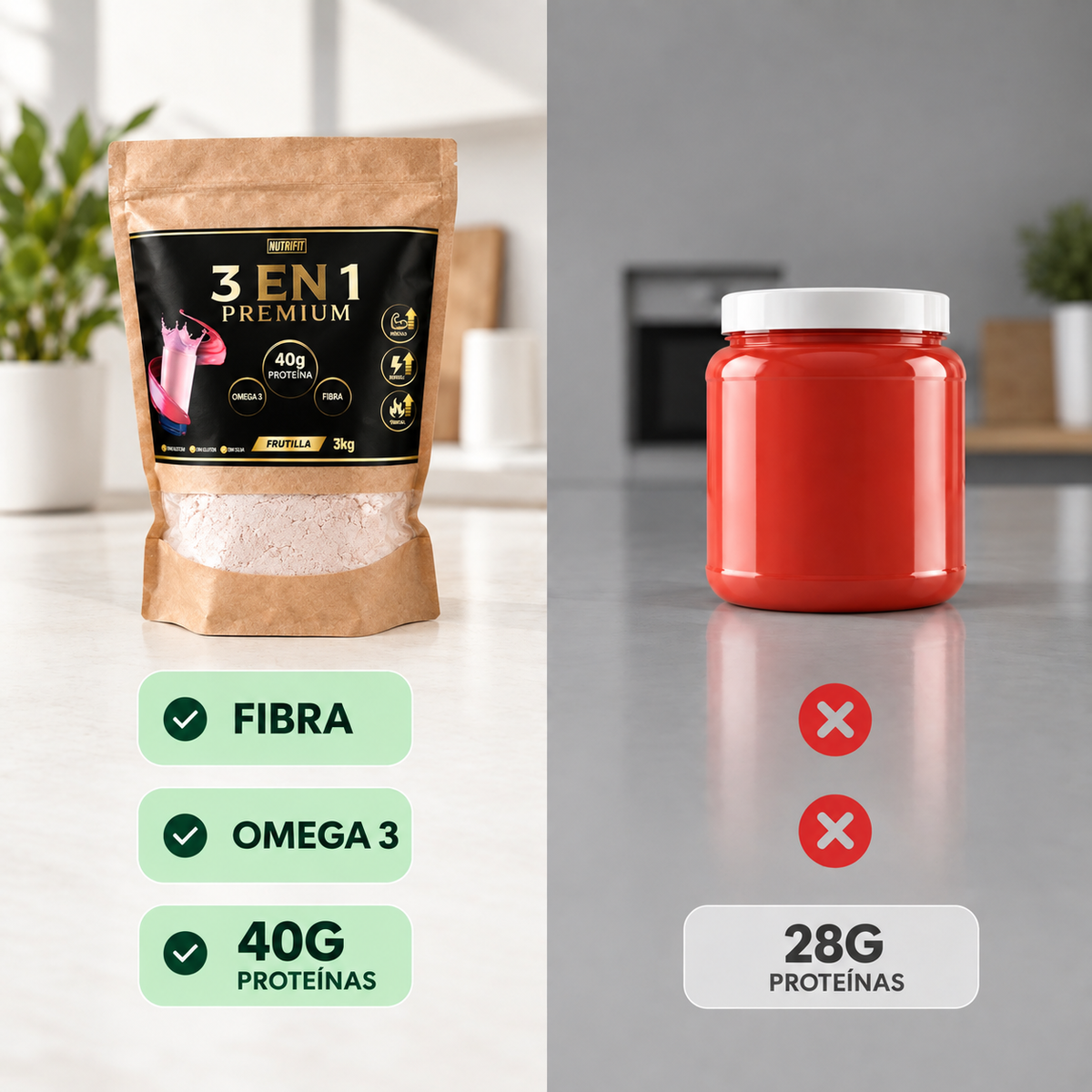 Master Fit 3 en 1 - 3kg