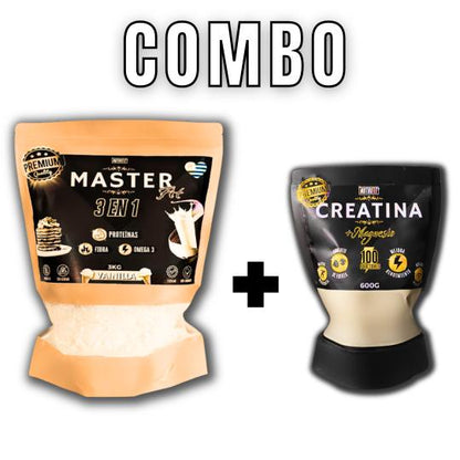 Combo para ganar masa muscular extra grande - NUTRIFIT