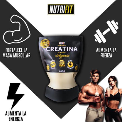 Creatina + magnesio 600g - NUTRIFIT